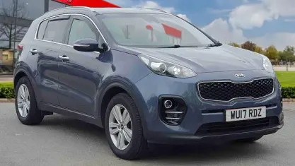Używany Kia Sportage 116 KM (85 kW) 2017 Niebieski SUV