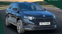 Black Used 2024 Skoda Karoq SportLine SUV | £25,995 (Fair price)