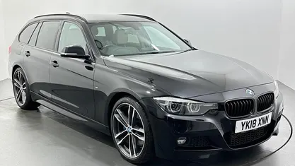 Black Used 2018 BMW 320 M Sport Estate | £15,571 (Good price)