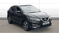 Black Used 2018 Nissan Qashqai N-Connecta SUV | £10,709 (Fair price)