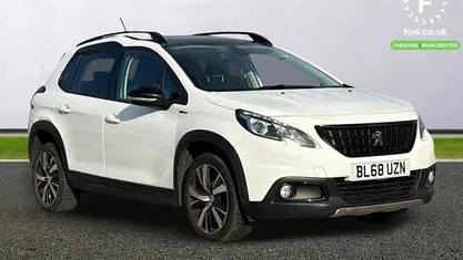 Used Peugeot 2008 GT-line 102 HP (75 kW) 2019 White SUV