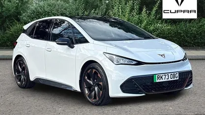 Used Cupra Born e-Boost 169 kW (230 HP) 2023 White Hatchback