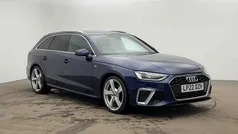 Blue Used 2022 Audi A4 S-Line Estate | £26,000 (Fair price)