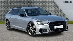 Silver Used 2025 Audi A6 Black Edition Estate | £38,431 (Fair price)