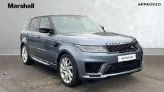 Blue Used 2020 Land Rover Range Rover Sport HSE Dynamic SUV | £30,423 (Fair price)
