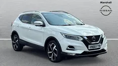 White Used 2018 Nissan Qashqai Tekna+ SUV | £11,220 (Fair price)