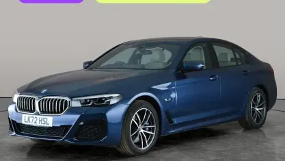 Begagnad BMW 530e M Sport 292 HK (214 kW) 2022 Blå Sedan