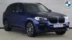 Blue Used 2020 BMW X3 M Sport SUV | £27,606 (Fair price)