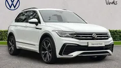 White Used 2022 VW Tiguan R-line SUV | £26,517 (Fair price)