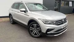 Silver Used 2021 VW Tiguan Elegance SUV | £23,995 (Fair price)