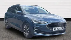 Blue Used 2022 Ford Focus Titanium Estate | £14,500 (Fair price)