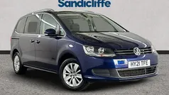 Blue Used 2021 VW Sharan SE MPV | £19,245 (Fair price)