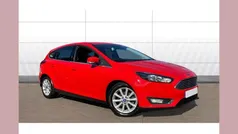 Red Used 2016 Ford Focus Titanium Hatchback | £7,340 (Good price)