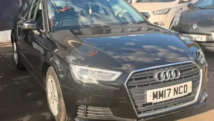 Used Audi A3 Sportback 150 HP (110 kW) 2017 Black Hatchback