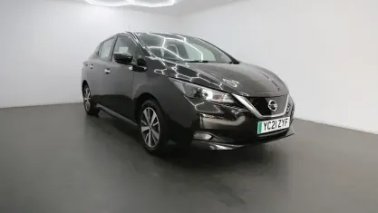 Used Nissan Leaf Acenta 110 kW (150 HP) 2021 Black Hatchback
