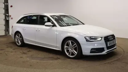 Used Audi A4 S-Line 150 HP (110 kW) 2015 White Estate