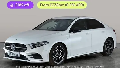 White Used 2021 Mercedes A180 Executive Sedan | £18,229 (Fair price)