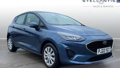 Used Ford Fiesta Trend 101 HP (74 kW) 2022 Blue Hatchback