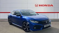 Blue Used 2019 Honda Civic Sport Hatchback | £14,215 (Fair price)