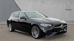 Black Used 2024 Mercedes C300e AMG Line Premium Estate | £33,380 (Good price)