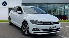 Pure white Used 2021 VW Polo Match Hatchback | £13,606 (Fair price)