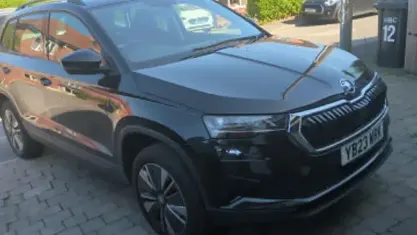 Usado Skoda Karoq Dynamic 116 HP (85 kW) 2023 Preto SUV