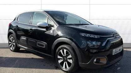 Begagnad Citroën C3 PureTech 83 HK (61 kW) 2023 Svart Halvkombi