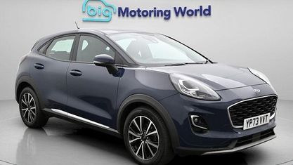 Używany Ford Puma Titanium 125 KM (91 kW) 2023 Niebieski SUV