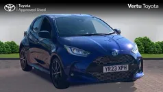 Blue Used 2023 Toyota Yaris Hybrid Sport Hatchback | £18,374 (Fair price)