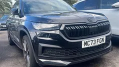 Black magic pearl effect Used 2023 Skoda Kodiaq SportLine SUV | £29,900 (Fair price)