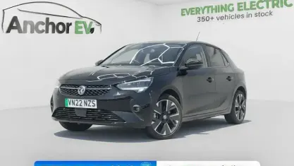 Used Vauxhall Corsa-e Elite 100 kW (136 HP) 2022 Black Hatchback
