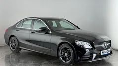 Black Used 2018 Mercedes C200 AMG line Sedan | £16,000 (Fair price)