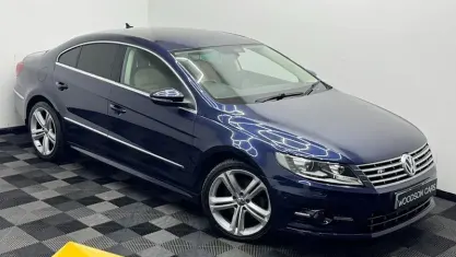 Used VW CC R-line 184 HP (135 kW) 2016 Blue Sedan