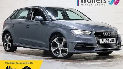Used Audi A3 e-tron Design 204 HP (150 kW) 2015 Grey Hatchback