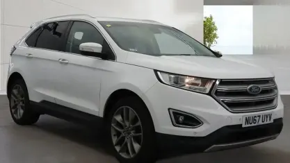 Used Ford Edge Titanium 180 HP (132 kW) 2017 White SUV