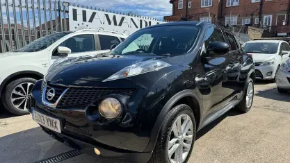 Used Nissan Juke Acenta 117 HP (86 kW) 2013 Black SUV