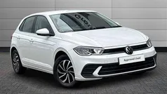 Pure white Used 2022 VW Polo Life Hatchback | £15,250 (Fair price)