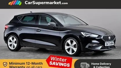 Black Used 2023 Seat Leon FR Hatchback | £16,676 (Fair price)