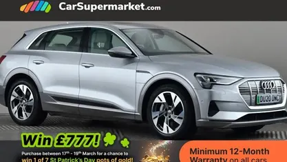 Used Audi e-tron Design 300 kW (408 HP) 2020 Silver SUV