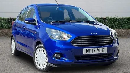 Begagnad Ford Ka Plus Studio 69 HK (50 kW) 2017 Blå Halvkombi