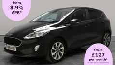 Black Used 2019 Ford Fiesta Trend Hatchback | £9,228 (Fair price)