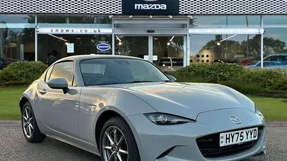 Grey New 2025 Mazda MX5 Exclusive-Line Cabriolet | £26,347 (Fair price)