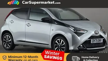 Silver Used 2021 Toyota Aygo Trend Hatchback | £10,697 (Fair price)