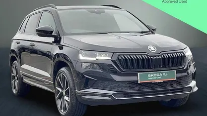 Black Used 2024 Skoda Karoq SportLine SUV | £26,876 (Fair price)