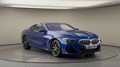 Begagnad BMW 840 M Sport 333 HK (244 kW) 2024 Blå Sportkupé