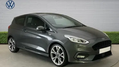Used Ford Fiesta ST-Line X 125 HP (91 kW) 2020 Grey Hatchback