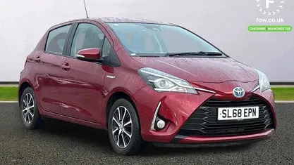 Red Used 2018 Toyota Yaris Hybrid Hatchback | £11,299 (Fair price)