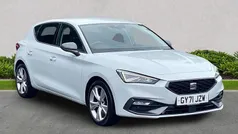 White Used 2021 Seat Leon FR Hatchback | £16,395 (Fair price)