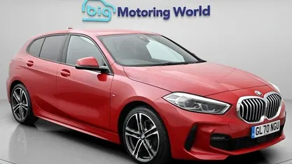 Used BMW 118 M Sport 140 HP (102 kW) 2020 Red Hatchback