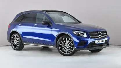 Käytetty Mercedes GLC220 AMG 170 HP (125 kW) 2019 Sininen Farmari